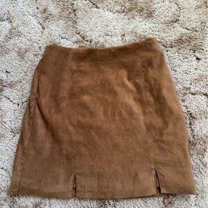 Hollister Women's Tan Mini Skirt